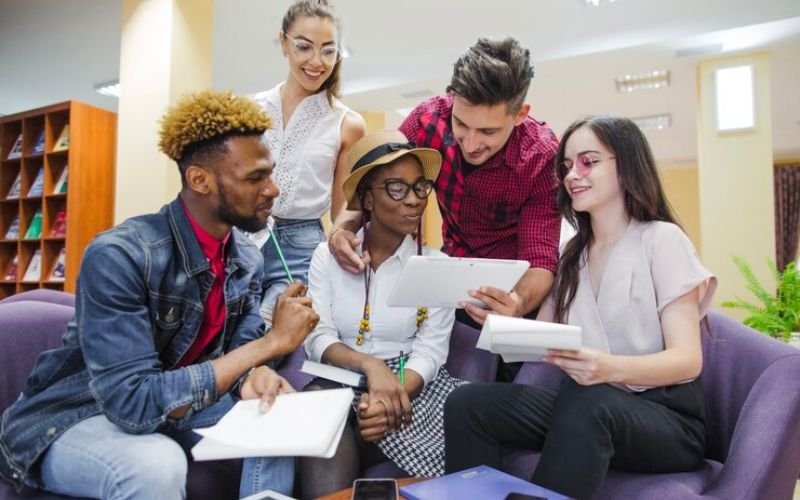 youngsters communicating library room 23 2147664108 1
