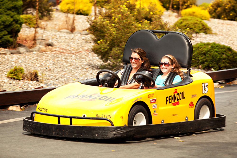 Go Carts at the Villa Roma Resort in the Catskill Mountains Callicoon NY Copy 1