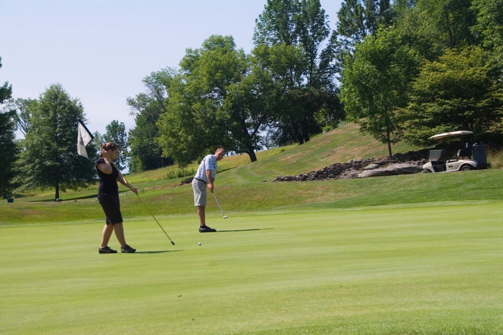 Golf setting flag glofers 1